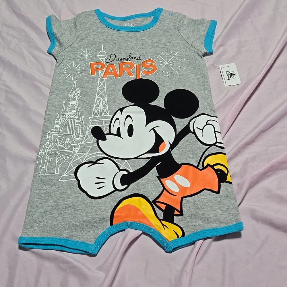 Disneyland Paris Mickey Mouse Baby Romper
